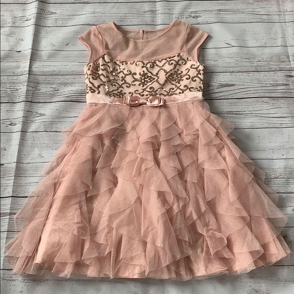 Jona Michelle Other - Girls sparkly pink dress size 10